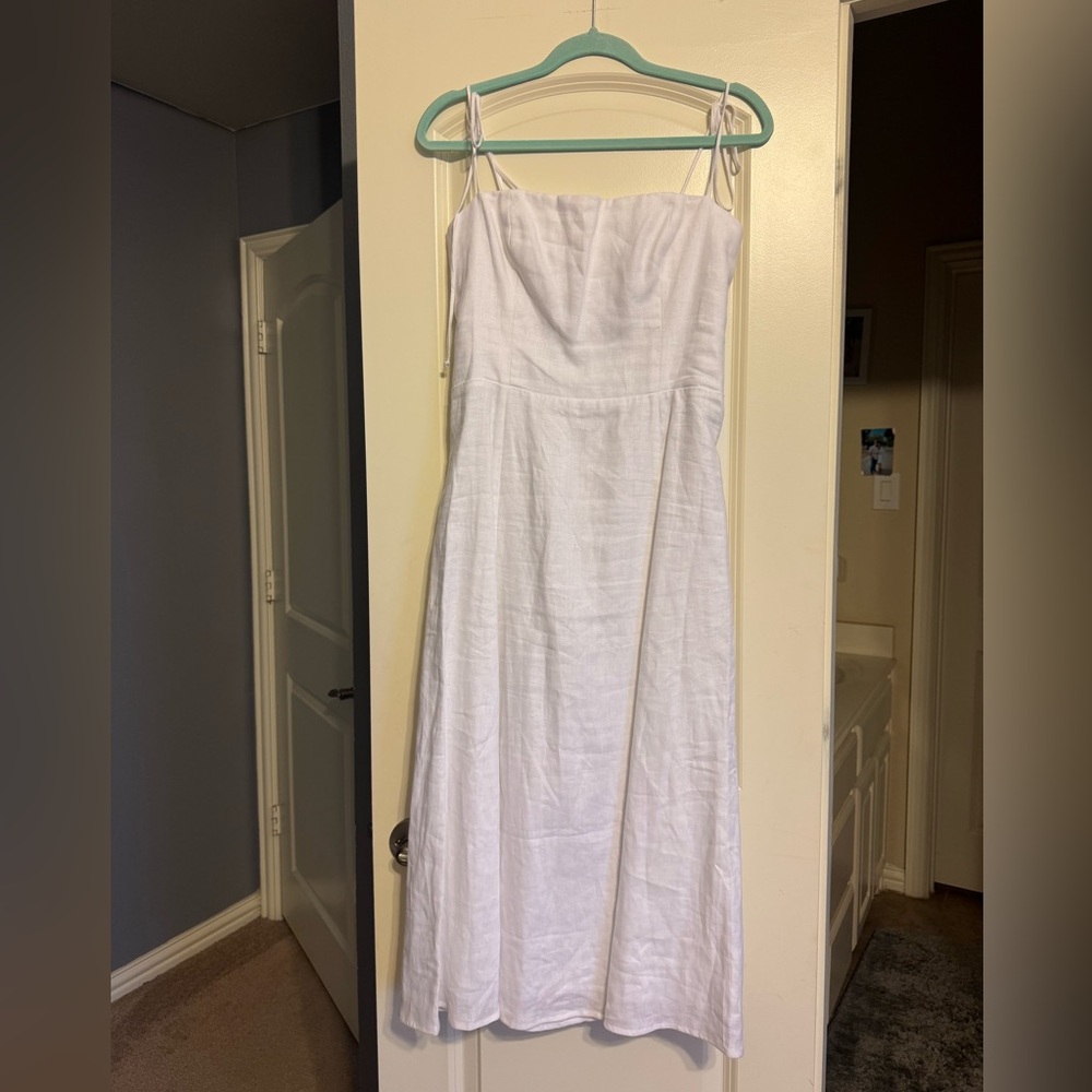 Reformation shoulder tie dress